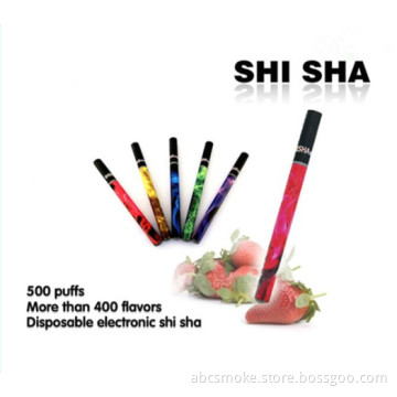 High Quality & Hottest E Shisha Pen/Disposable Electronic Shisha /E Shisha Disposable with 500 Puffs and More Than 400 Flavors